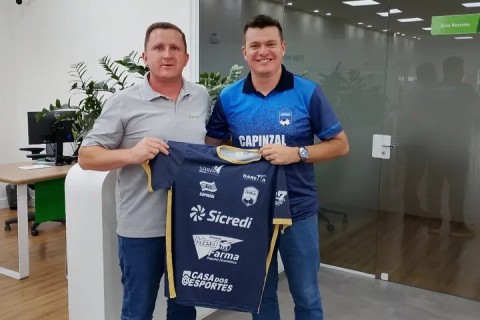 Sicredi UniEstados renova apoio ao Capinzal Futsal e reforça compromisso com o esporte e o desenvolvimento local