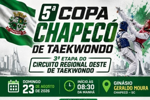 Concórdia Presente na 5ª Copa Chapecó e Circuito Oeste de Taekwondo