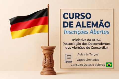 Curso presencial de alemão básico abre inscrições com início em setembro
