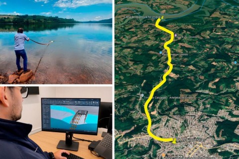 Nova captação de água no Rio Uruguai será construída junto à balsa de Porto Brum