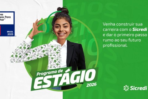 Programa de Estágio da Sicredi UniEstados abre vagas para atuação em agências da cooperativa