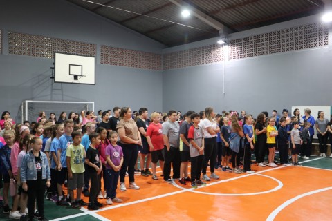 Escola Eugênio Pozzo recebe ato de abertura do Ano Letivo 2026