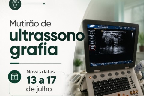 Secretaria de Saúde promove mutirão de ultrassonografia