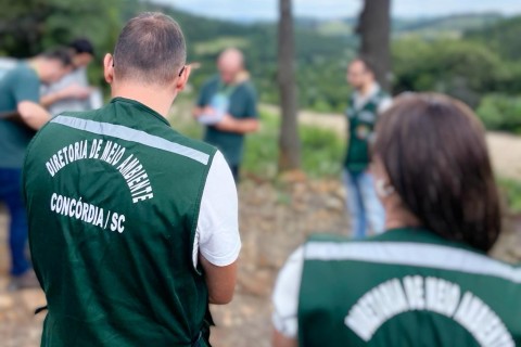 Concórdia inicia vistorias consorciadas em processos de licenciamento ambiental