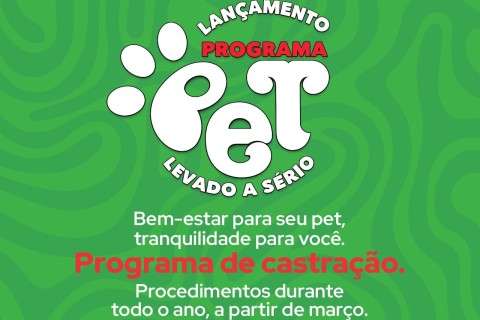 Concórdia inicia programa anual de castração e microchipagem