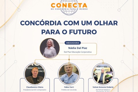 Evento Conecta 2026 promove networking, conhecimento e novas oportunidades para negócios em Concórdia